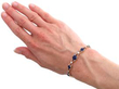 Wearing Edwardian Sapphire and Diamond Bracelet