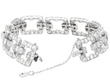 Luxury 10 Carat Diamond Bracelet open