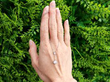 1.28 Carat Diamond Drop Necklace outside