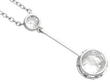 1.28 Carat Diamond Drop Necklace reverse