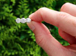 Round Brilliant Cut Diamond Trilogy Ring Outside
