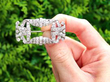 Antique 4.28ct Diamond Brooch outside