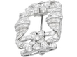 Antique 4.28ct Diamond Brooch side