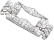 Antique 4.28ct Diamond Brooch in platinum