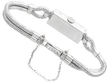 Ladies Art Deco Platinum Diamond Cocktail Wristwatch back
