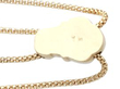 Antique Garnet and 14ct Yellow Gold Chain
