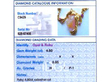 Carved Opal and Ruby Necklace in 18ct Gold grading card