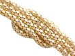 Gold and Diamond Snake Bracelet reverse