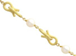 Gold and Pearl Bracelet