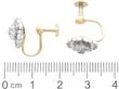 Antique Diamond Earrings Measurements