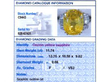 cushion cut sapphire ring grading certificate