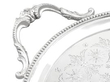 Medium Sterling Silver Tray handle detail