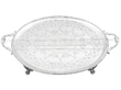 Medium Sterling Silver Tray with Handles size