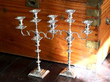 Silver Candelabra and Candlesticks