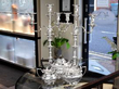 silver candelabra and tea set