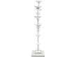 Tall Sterling Silver Candelabra side