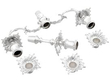 pieces of Tall Sterling Silver Candelabra