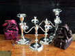 Vintage Silver Candelabra