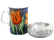Rare Antique Paperweight next to mug