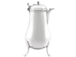 silver hot chocolate jug