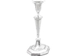 antique Piano Style Sterling Silver Candlestick