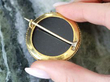 Essex Crystal and Gold Bird Brooch reverse