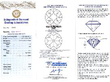 antique sapphire diamond yellow gold trilogy ring certificate