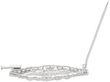 3.83 Carat Diamond Brooch in Platinum open