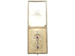 Art Nouveau Amethyst Pendant with Pearls in its box