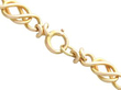 Antique Gold Sapphire Bracelet fastening
