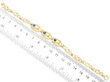 Antique Gold Sapphire Bracelet size