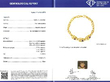 Antique Gold Sapphire Bracelet certificate