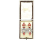 Art Deco Ruby and Diamond Earrings boxed