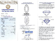 certificate for Art Deco Ruby and Diamond Earrings