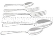 Sterling Silver Canteen of Cutlery size