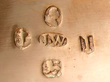 Antique Cowrie Shell Vinaigrette Hallmarks