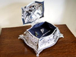 Victorian Jewellery Casket in Silver