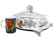 Victorian Casket in Sterling Silver