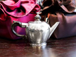 Silver Miniature or Herb Teapot