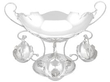 Antique sterling Silver George V Epergne Centrepiece