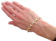 Antique Opal Bracelet in Gold wearing