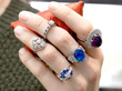 Delicate Ring on Hand