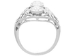 Delicate Art Deco Diamond Ring setting