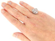 Delicate Art Deco Diamond Ring wearing