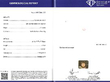 Vintage Padparadscha Sapphire Ring certificate