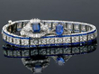 sapphire bracelet and rings