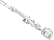 1930s Art Deco Diamond Drop Pendant in Platinum