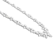 floral diamond necklace
