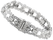 diamond and platinum bracelet
