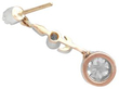 Reverse of Victorian Diamond Drop Earrings